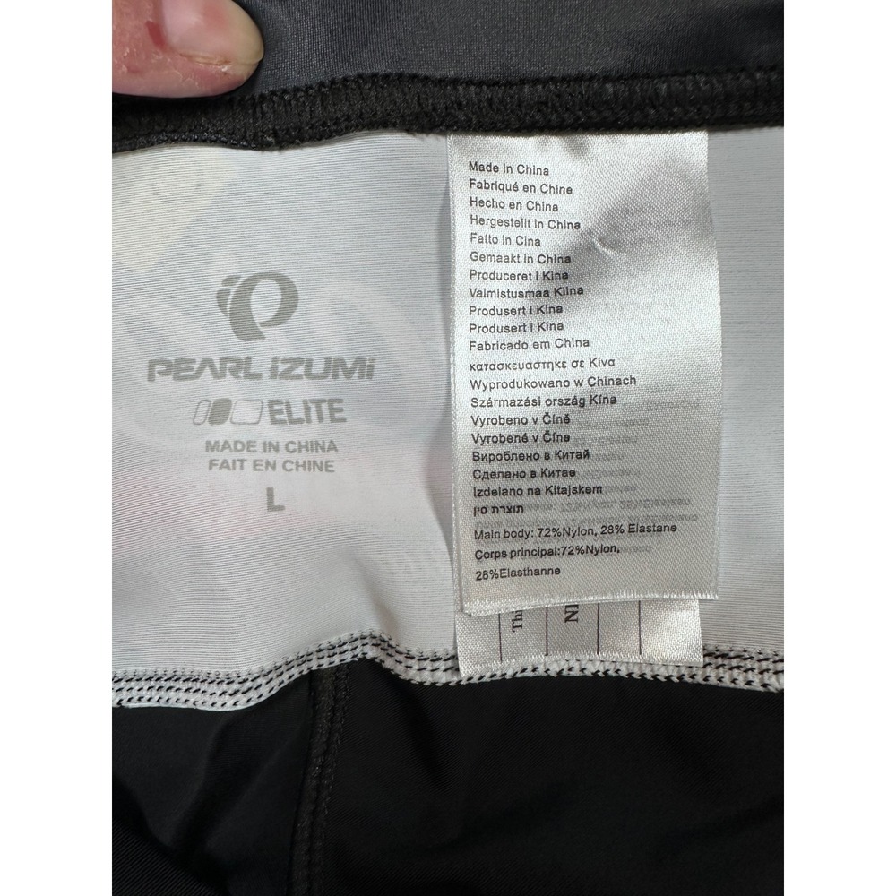 Pearl Izumi Elite Society Cycle Works Sugar Land TX Cycling Shorts Mens Large L - Picture 4 of 10
